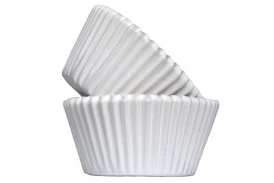 Bulk White Cupcake / Muffin Cases 39 GSM Pack of 600 Approx