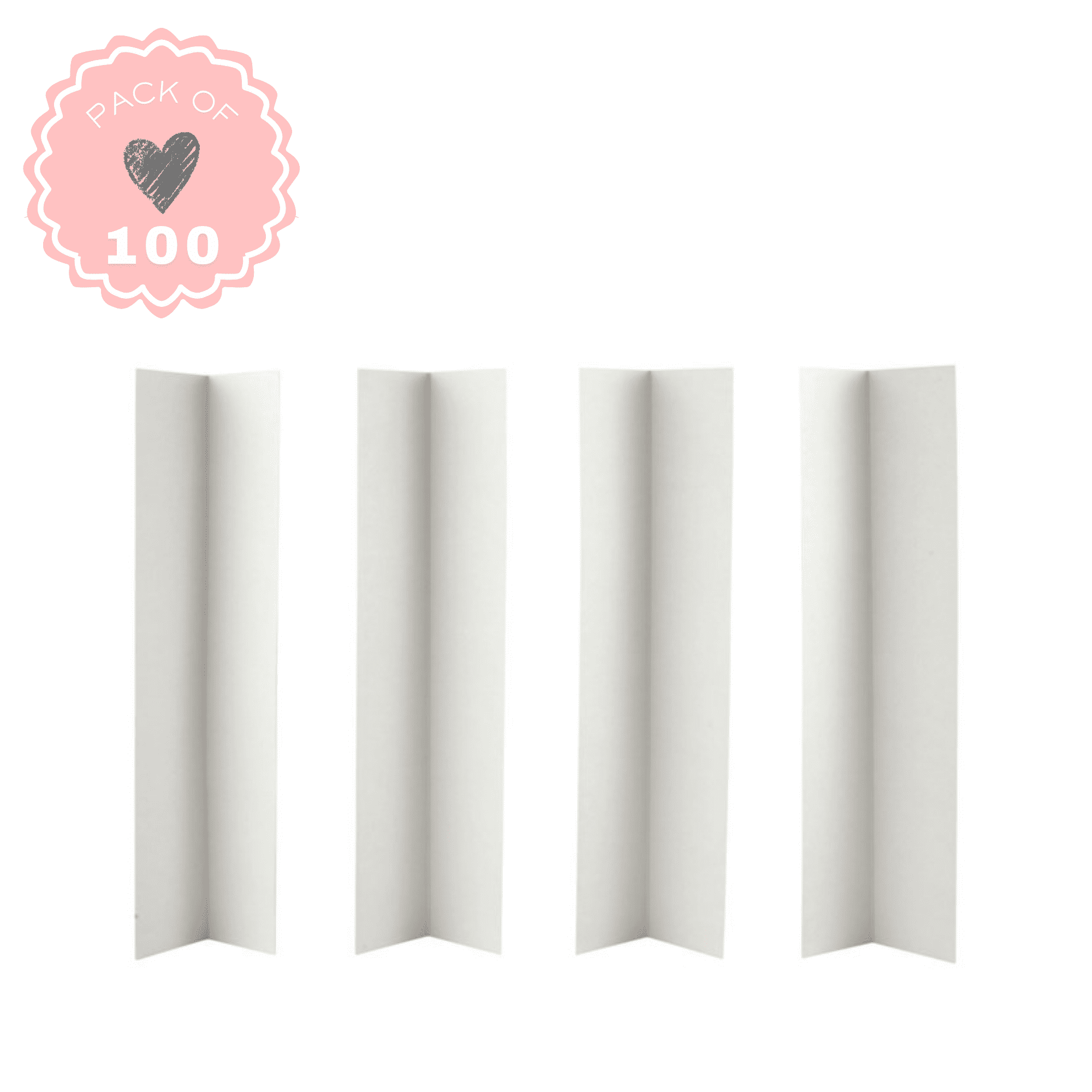 Cake Box Extension Corners Pack of 100