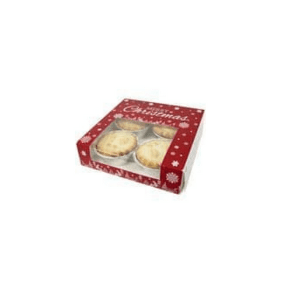 Christmas Premium Mince Pie Box 170 x 170 x 45