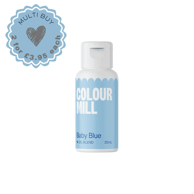 Colour Mill Oil Based Food Colouring - Baby Blue