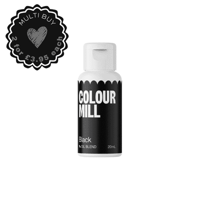 Colour Mill Oil Based Food Colouring - Black
