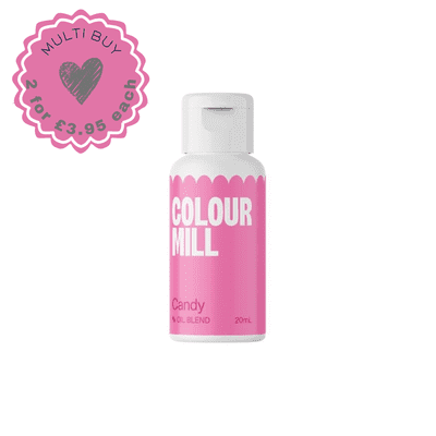 Colour Mill Oil Based Food Colouring - Candy Pink