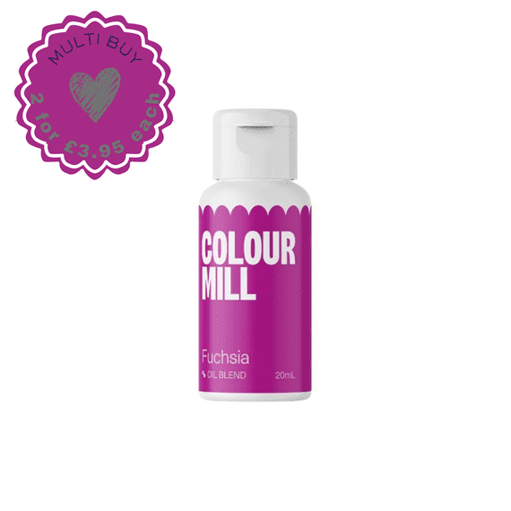 Colour Mill Oil Based Food Colouring - Fuchsia