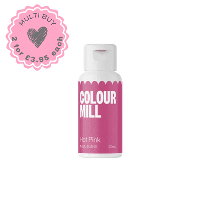 Colour Mill Oil Based Food Colouring - Hot Pink