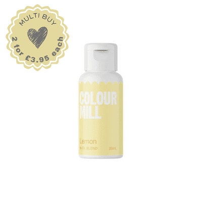 Colour Mill Oil Based Food Colouring - Lemon