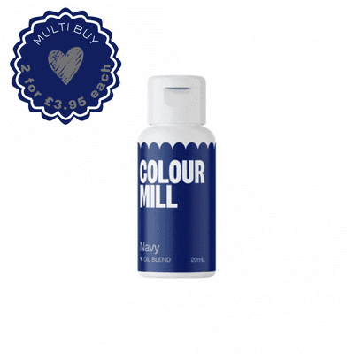 Colour Mill Oil Based Food Colouring - Navy
