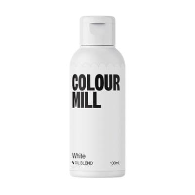 Colour Mill Oil Based Food Colouring - White 100ml