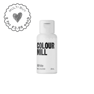 Colour Mill Oil Based Food Colouring - White