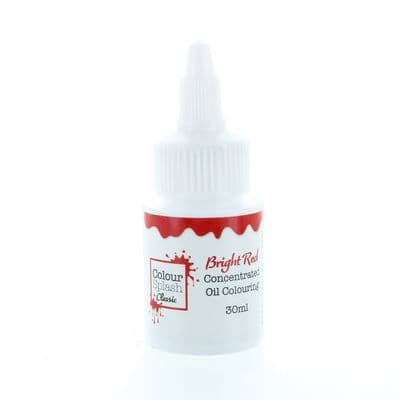 Colour Splash Classic - Oil Colour Bright Red 30ml