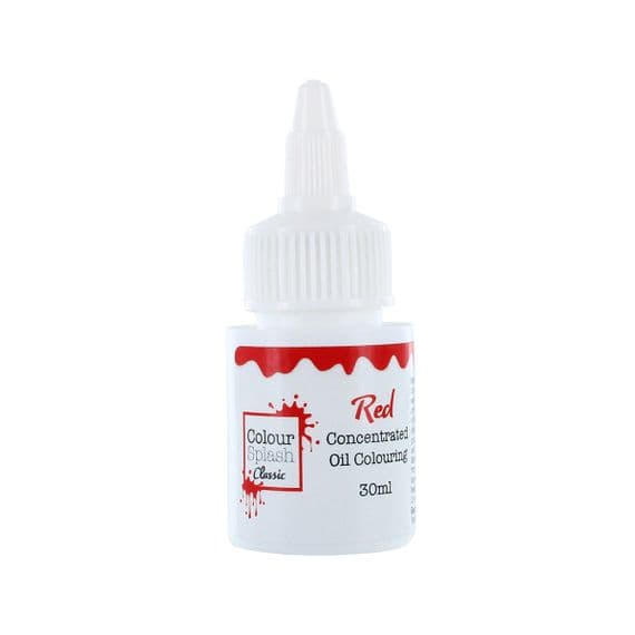 Colour Splash Classic - Oil Colour Red 30ml