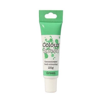 Colour Splash Edible Food Colouring Paste / Gel Green 25g