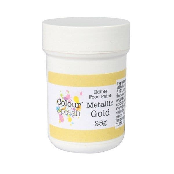 Colour Splash Edible Metallic Gold Food Paint