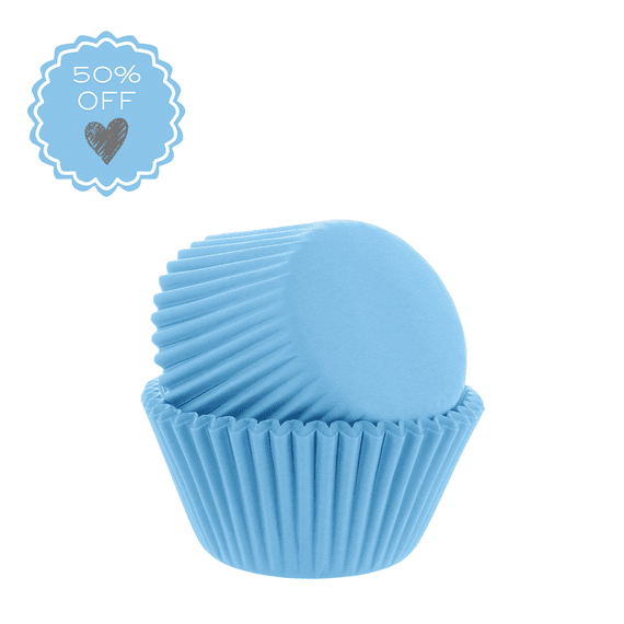 Culpitt Select Baking Cases Pack of 50 - Blue (Clearance - Slightly Misshapen)