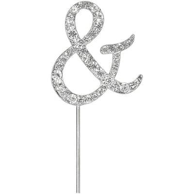 Diamante Cake Topper pick 