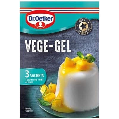 Dr Oetker Vege-Gel Sachet 3 x 6.5g