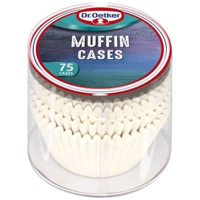 Dr. Oetker White Muffin Cups x 75