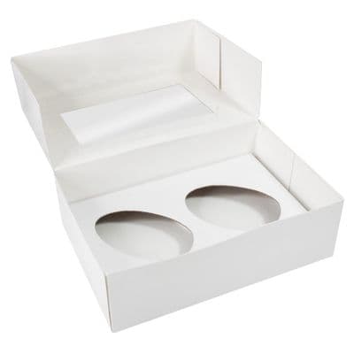 Easter Egg Box with Window Holds 2