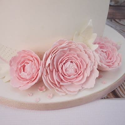 FMM Easiest Peony and Leaf Cutter - 3 Set