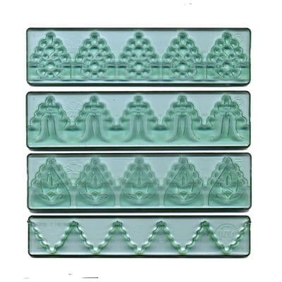 FMM Textured Lace Cutter Set 3