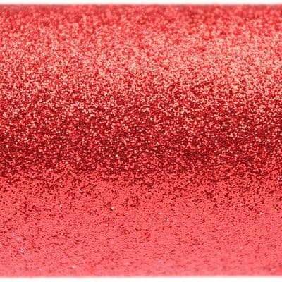Glitter Card A4 - Red