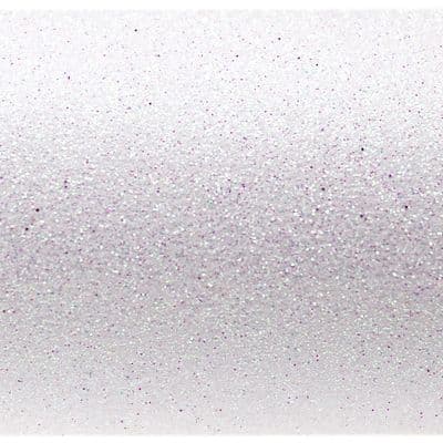 Glitter Card A4 - White