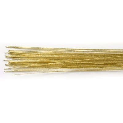 Gold Colour Florist / Flower Wire - 24g