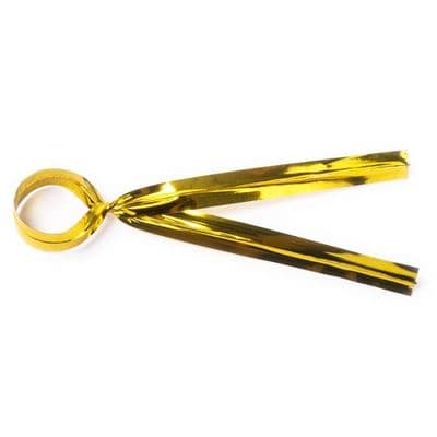 Gold Twist Ties Pk 50 (Approx)