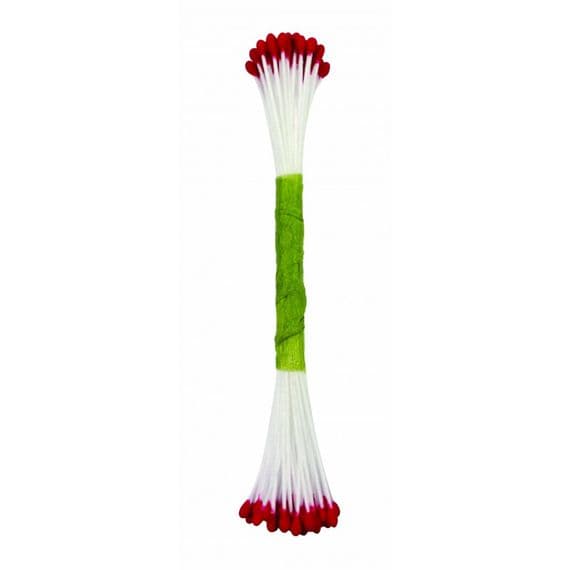Jem Medium Pearl Stamen - Red