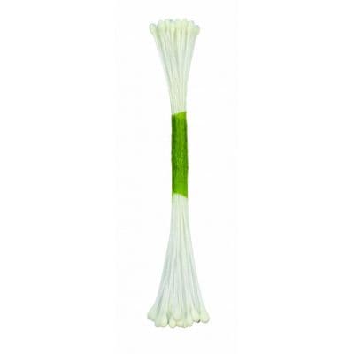 Jem Medium Plain Stamen - White