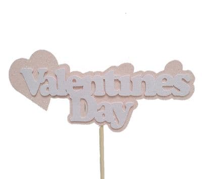 Kelsi Marsh - Valentines Day Glitter Cake Topper
