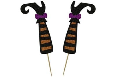 Kelsi Marsh - Witches Legs Cake Topper