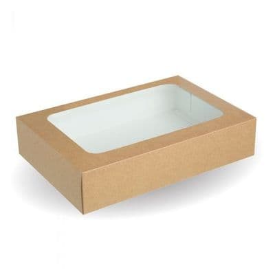 Kraft Brown Mini Box for Half Size TrayBake Foil / Doughnut Box