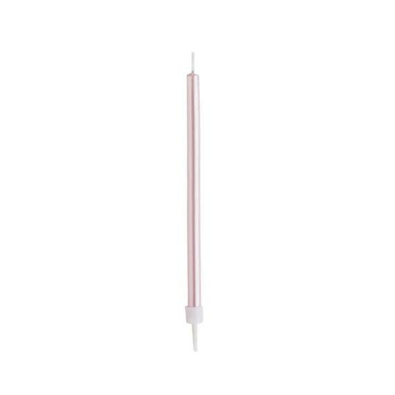 Pink Pearly Candles