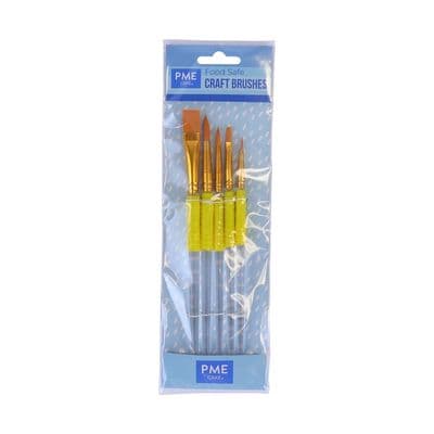 PME Art Paint Brushes - Set of 5