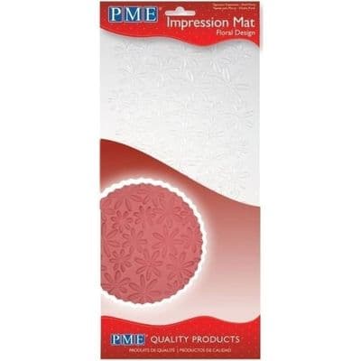 PME - Floral Texture Impression Mat