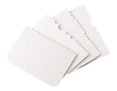 PME Patterned Edge Cake Side Scrapers Set of 4
