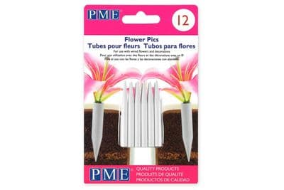 PME Small Posy Flower Picks - Pack of 12