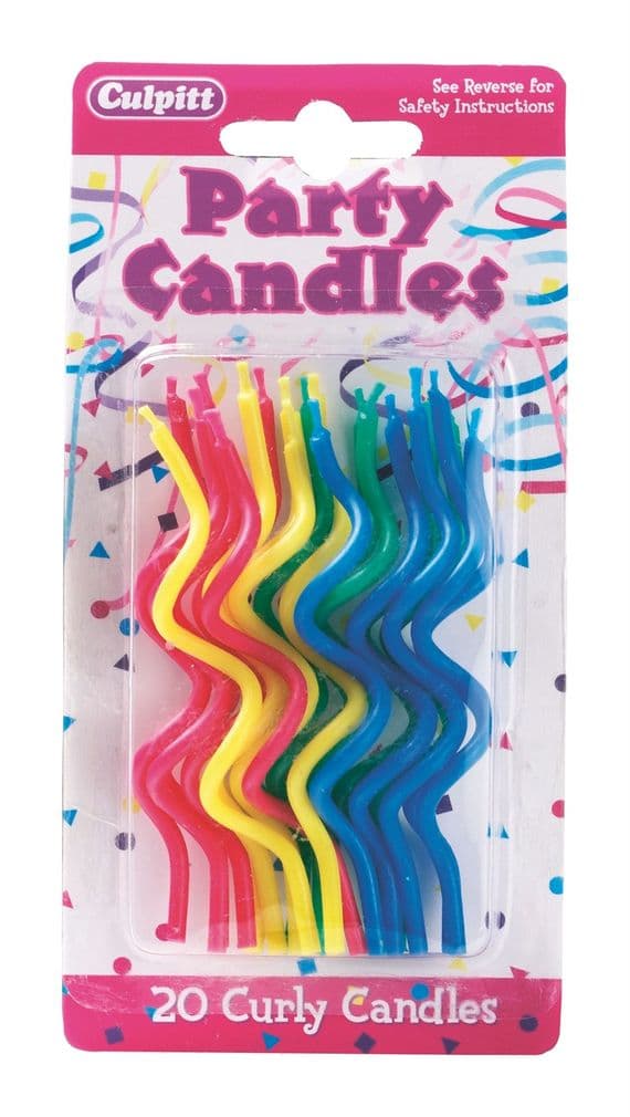 Primary Curly Candles