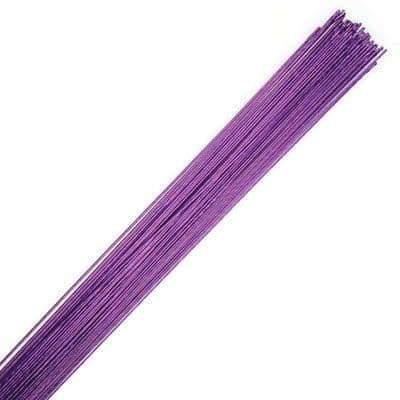 Purple Florist / Flower Wire - 24g
