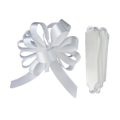 Quick Pull Bow - White