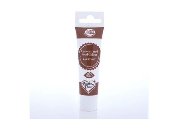 Rainbow Dust ProGel Chestnut Brown Gel Food Colouring