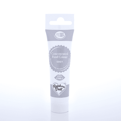 Rainbow Dust ProGel Grey Gel Food Colouring