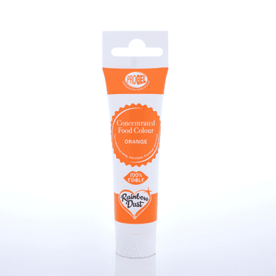 Rainbow Dust ProGel Orange Gel Food Colouring
