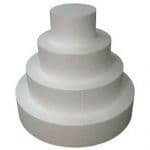 Round cake Dummies 5 inch Deep