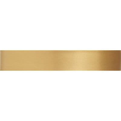 Sand Dune Gold Plain Double Faced Ribbon 12mm Reel (20m Reel)