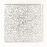 Square Silver 3mm Double Thick Cake Cards