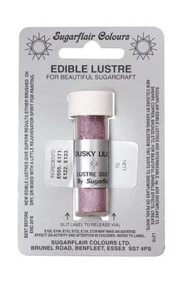 Sugarflair Edible Lustre Dust - Dusky Lilac
