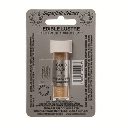 Sugarflair Edible Lustre Dust - Gold Rush