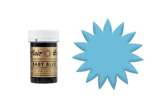 Sugarflair Gel Food Colouring Paste 25g - Baby Blue