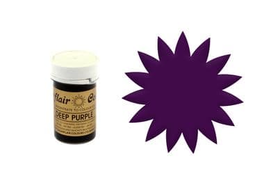 Sugarflair Gel Food Colouring Paste 25g - Deep Purple